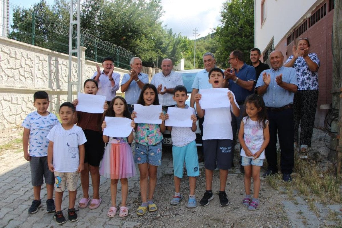 Amasya'nın Yeşilöz Köyü'nde Çocukların Park Talebi