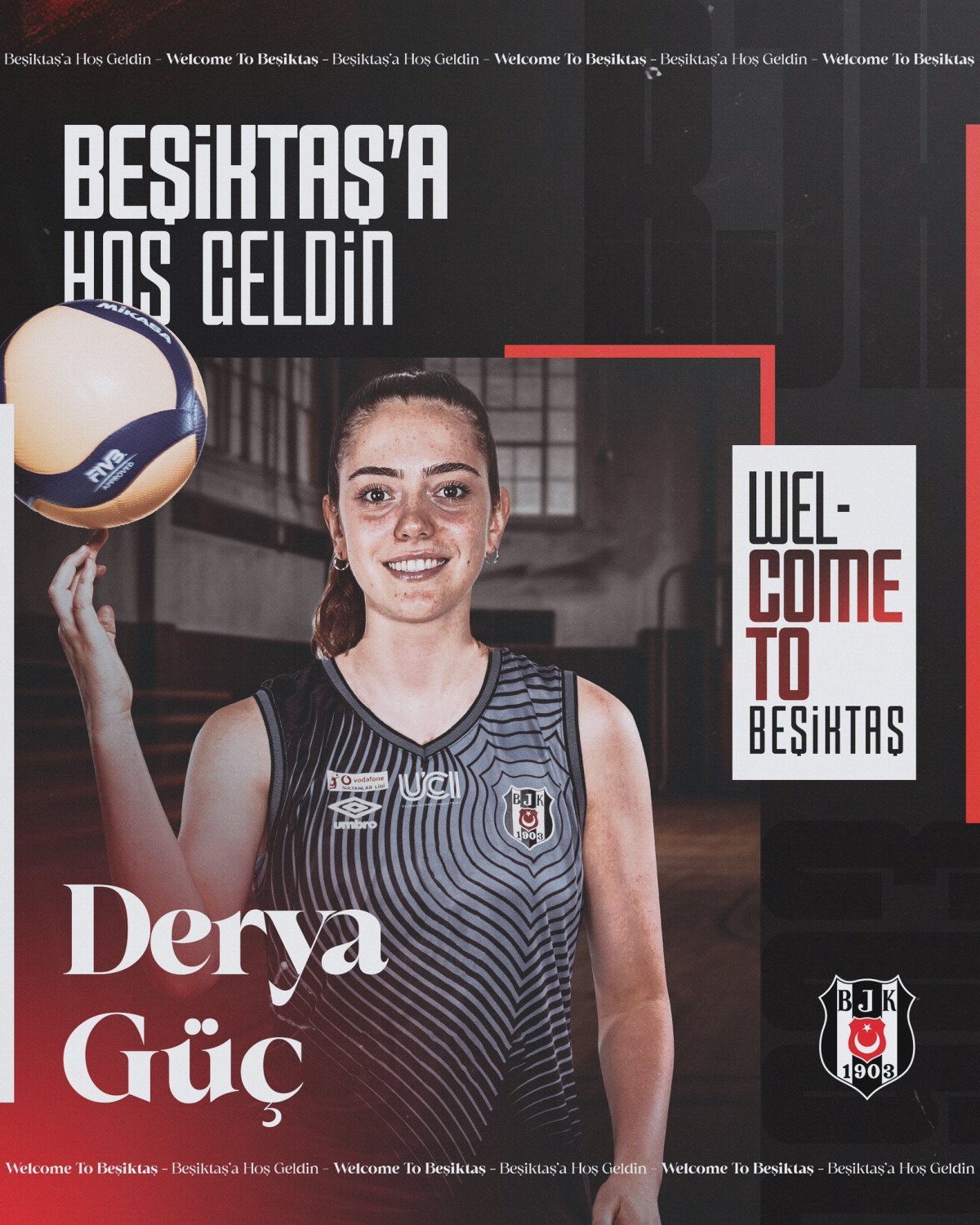 Beşiktaş Kadın Voleybol Takımı'na Yeni Transfer