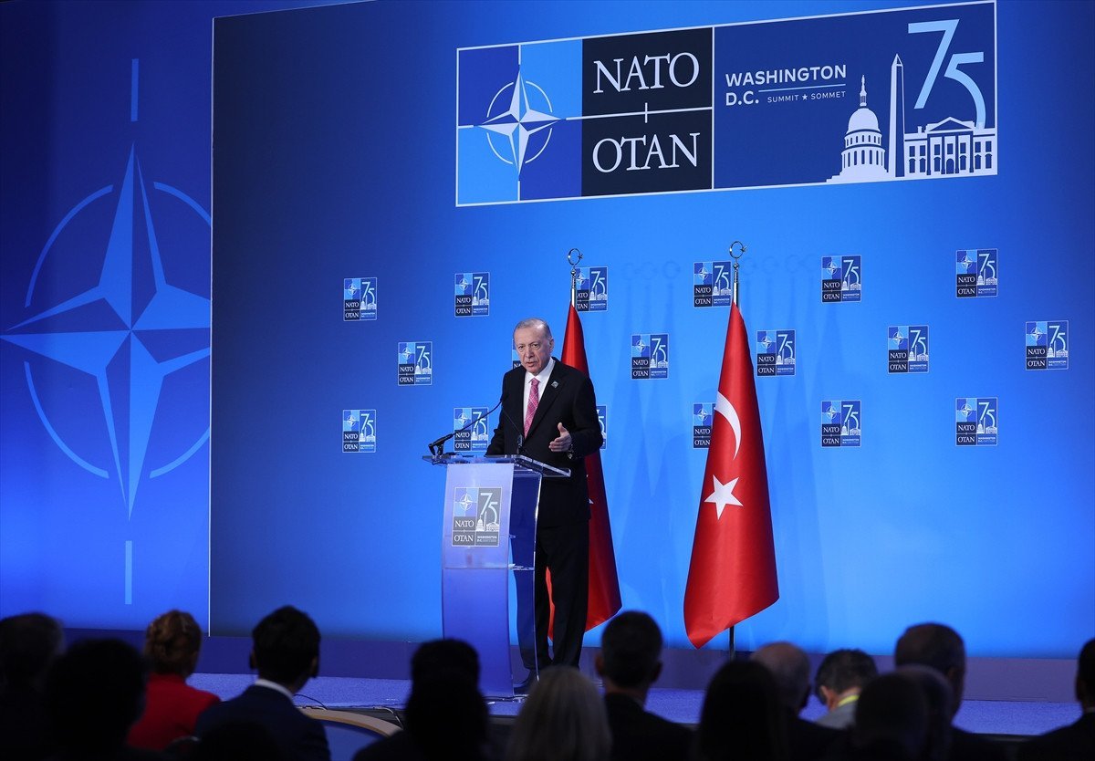 Cumhurbaşkanı Erdoğan'ın NATO Zirvesi Basın Toplantısı