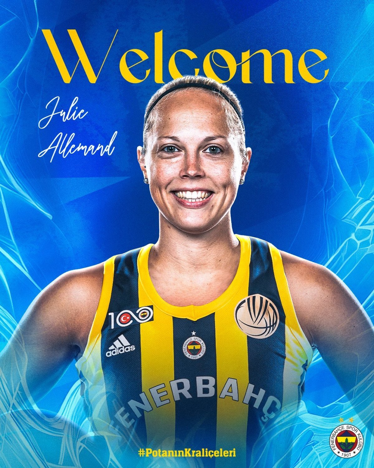 Fenerbahçe Kadın Basketbol Takımı'na Yeni Transfer: Julie Allemand