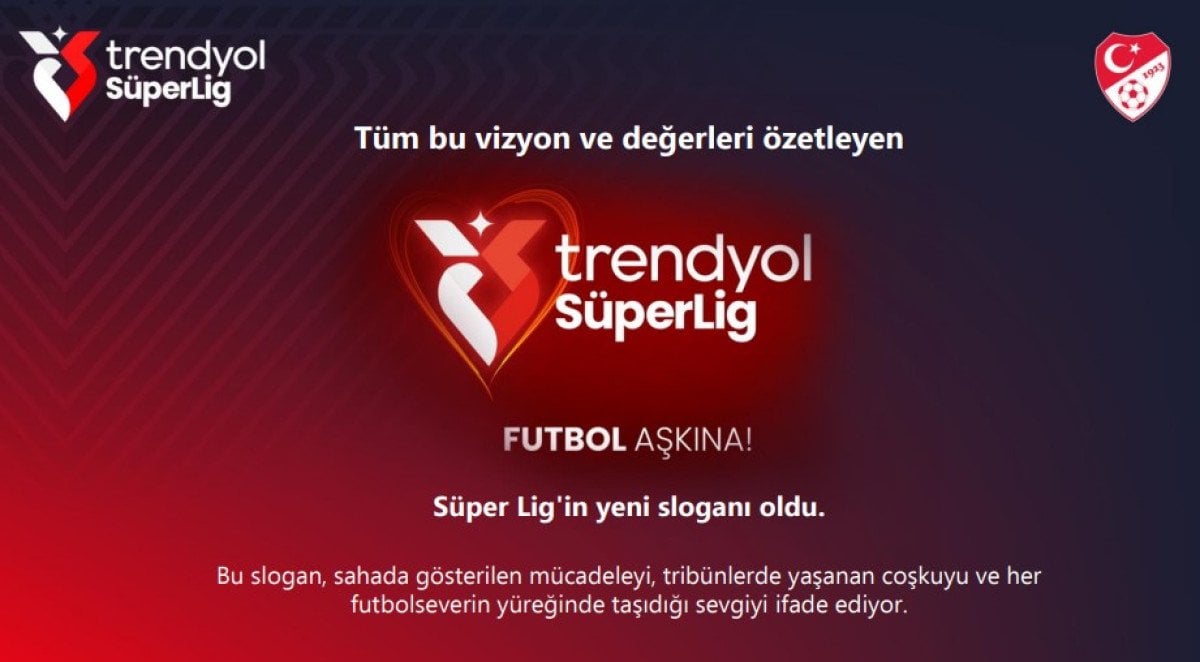 Süper Lig'de Yeni Logo, Kupa ve Motto Duyurusu