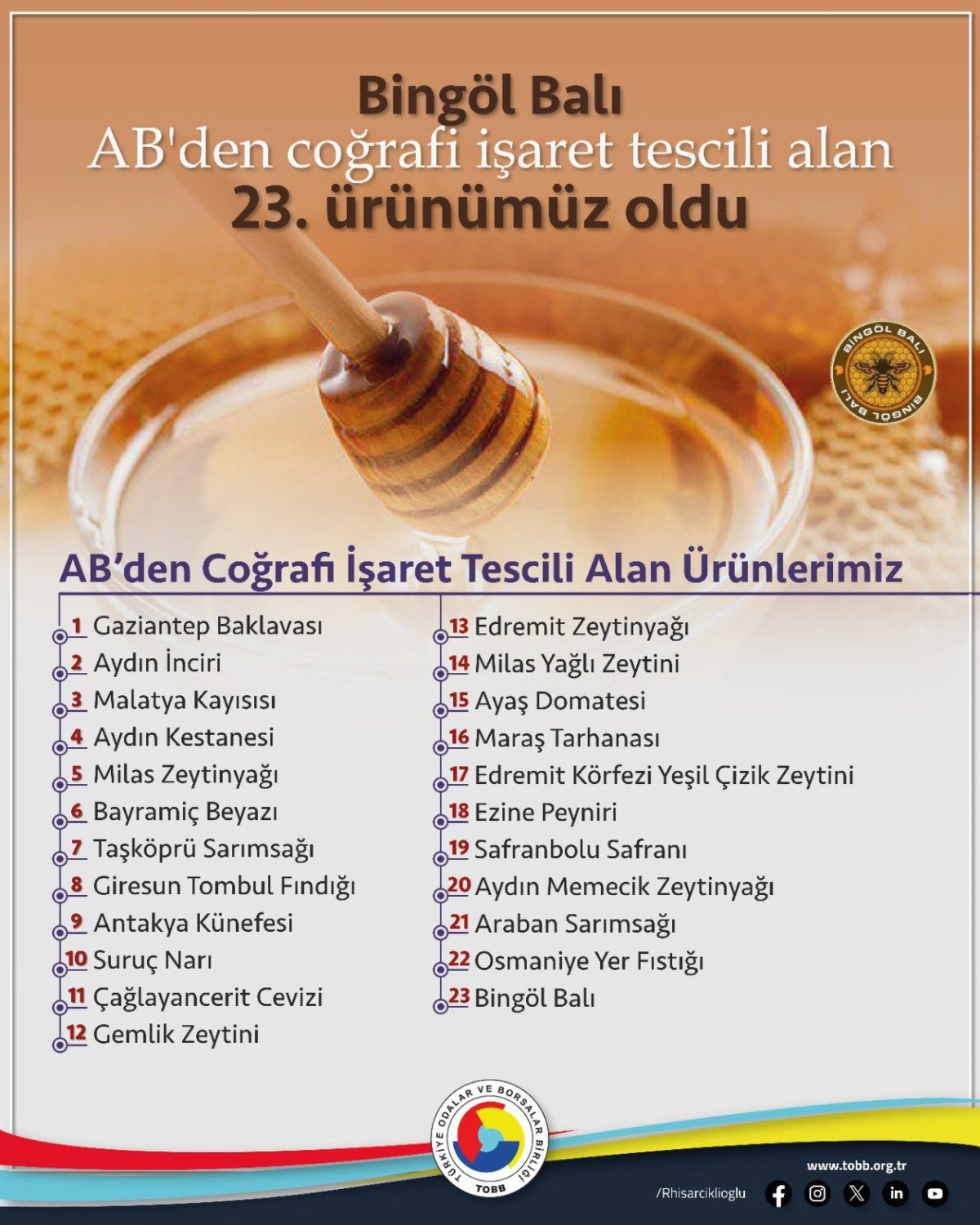 AB'den Tescil Alan Diğer Ürünler