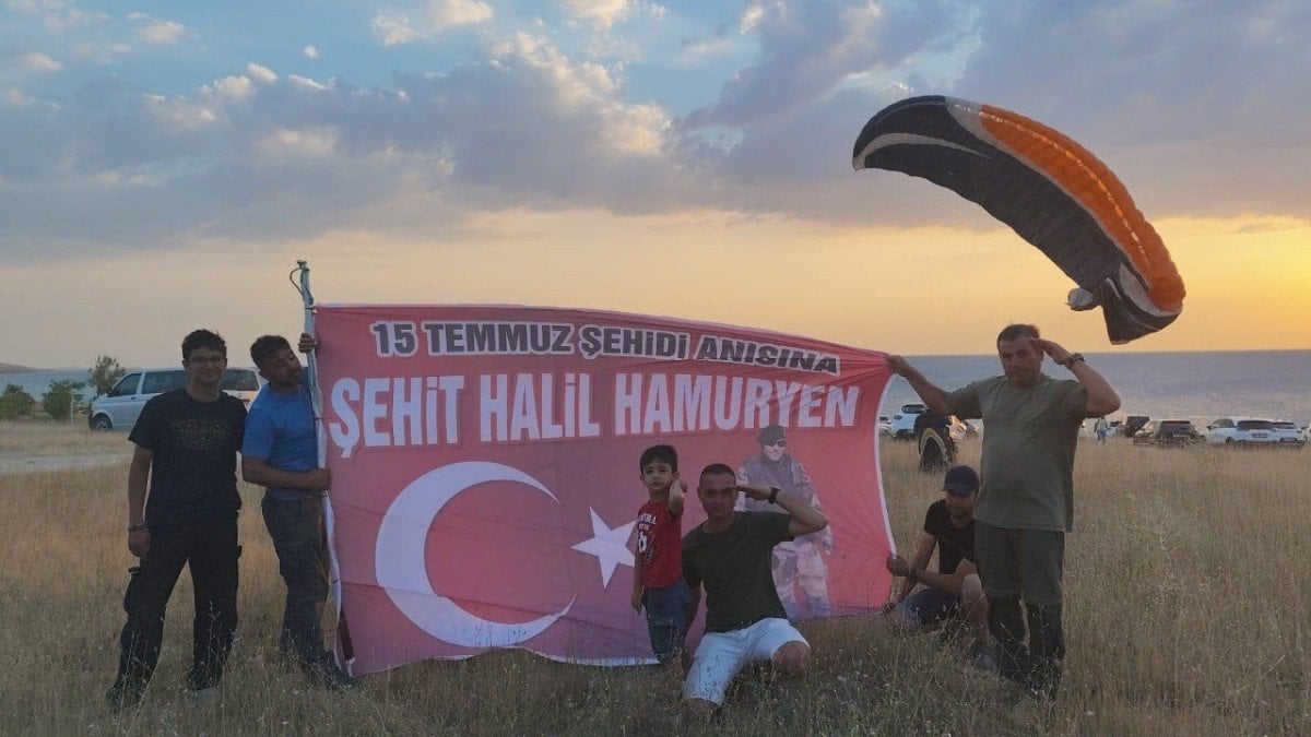 Van Gölü Semalarında 15 Temmuz Şehidini Anma Etkinliği