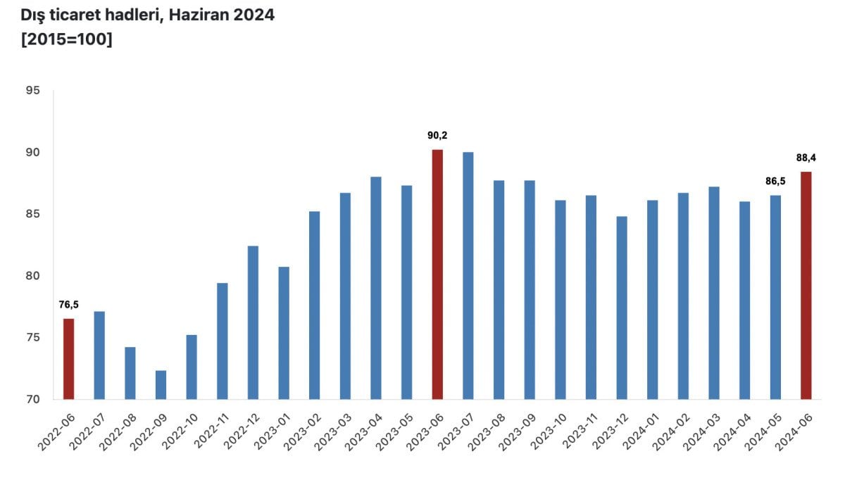 2024 Haziran Dış Ticaret Endeksleri Açıklandı