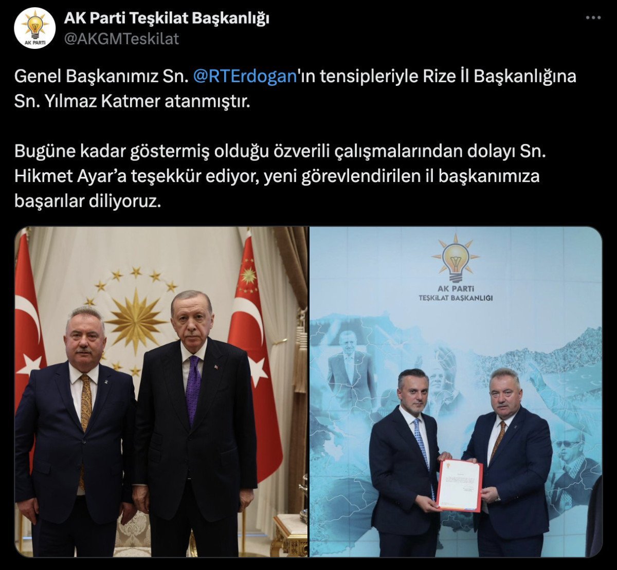 AK Parti'de Değişim Rüzgarları Esiyor