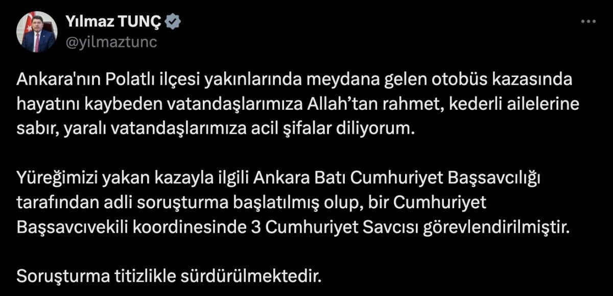 Başkent Ankara'da Korkunç Bir Otobüs Kazası