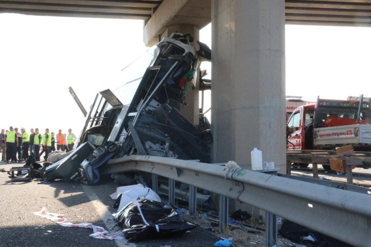 Ankara'da Otobüs Kazası: 11 Ölü, 25 Yaralı