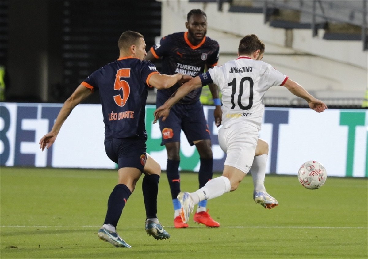 Başakşehir, UEFA Avrupa Konferans Ligi'nde Gürcistan Temsilcisi Iberia'yı 1-0 Geçti