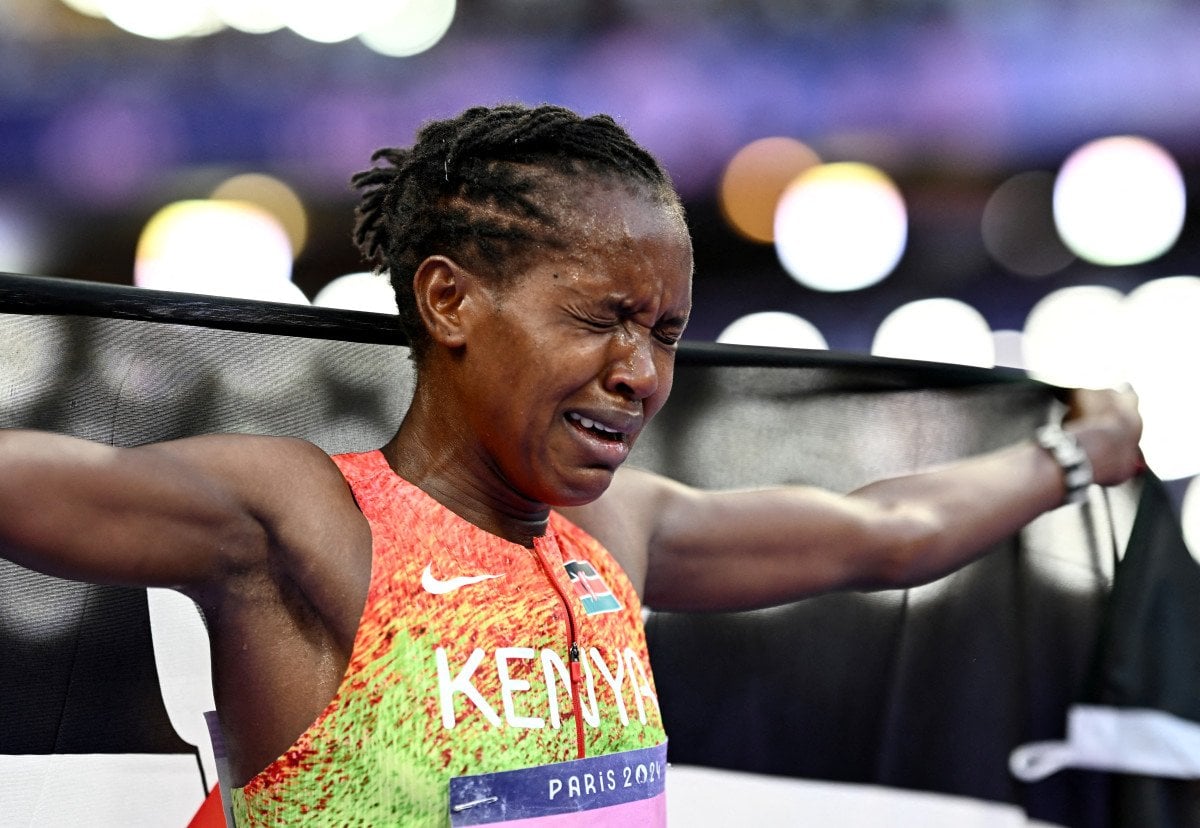 Faith Kipyegon, Paris'te Olimpiyat Rekorunu Kırdı