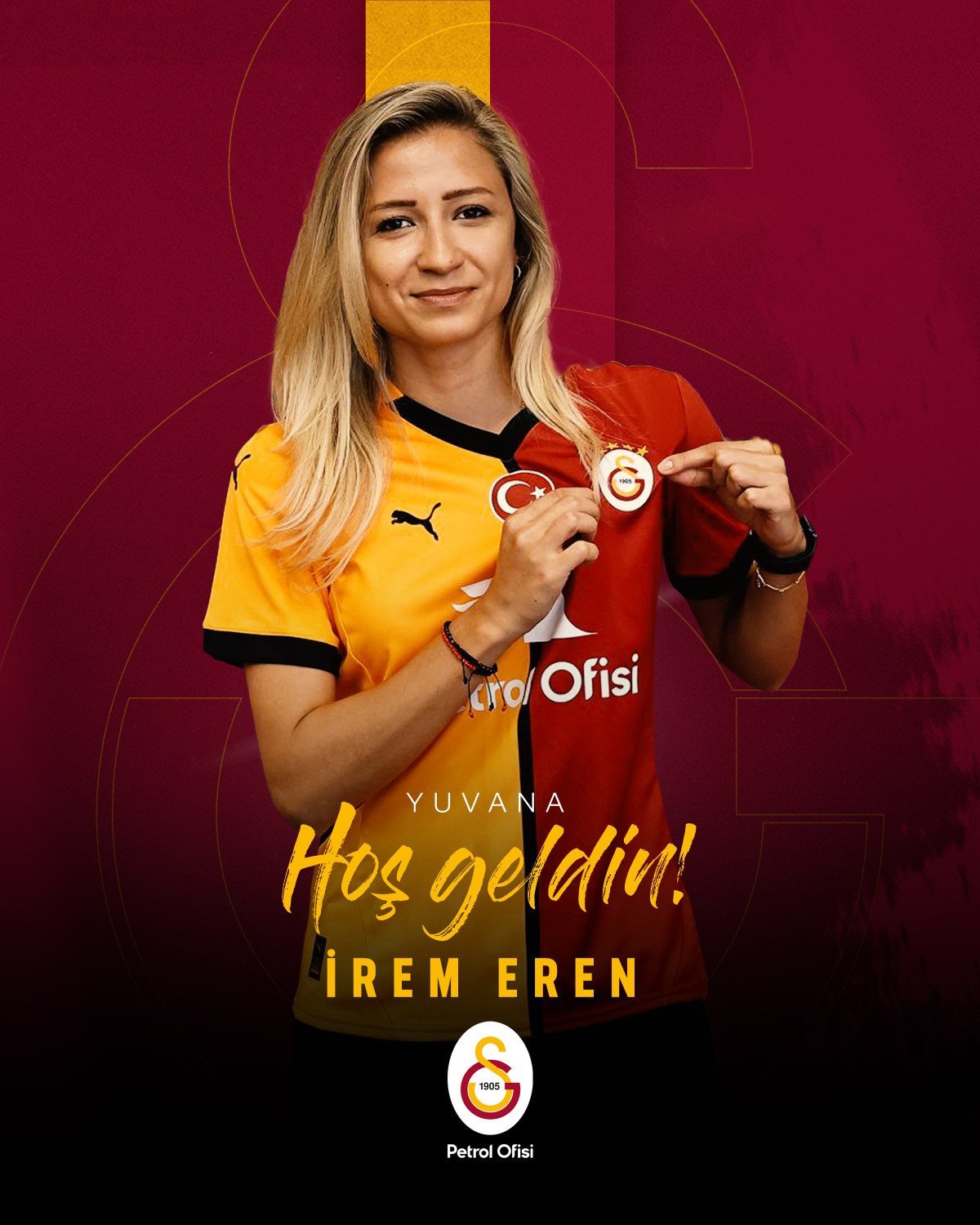 Galatasaray Kadın Futbol Takımı'na 5 Yeni Transfer