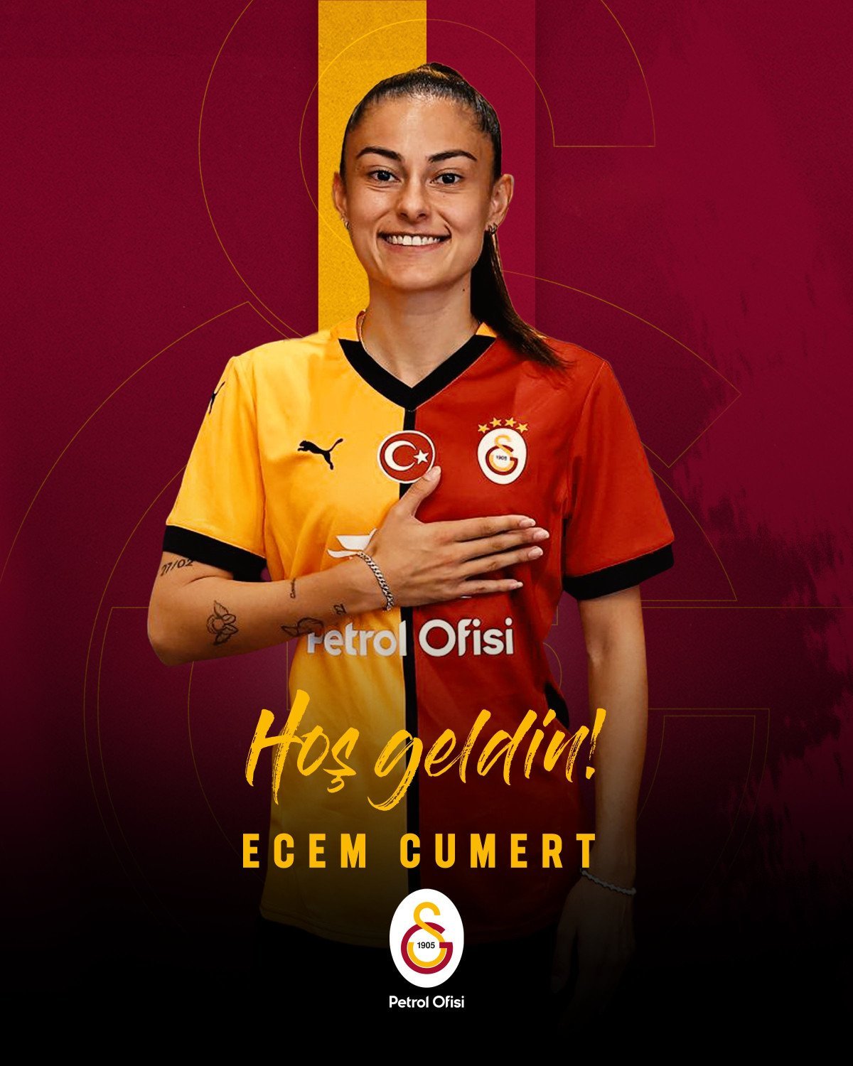 Galatasaray Kadın Futbol Takımı'na 5 Yeni Transfer