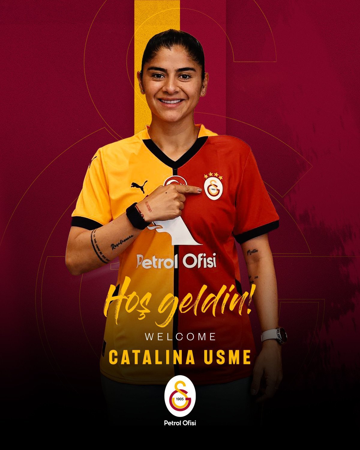 Galatasaray Kadın Futbol Takımı'na 5 Yeni Transfer