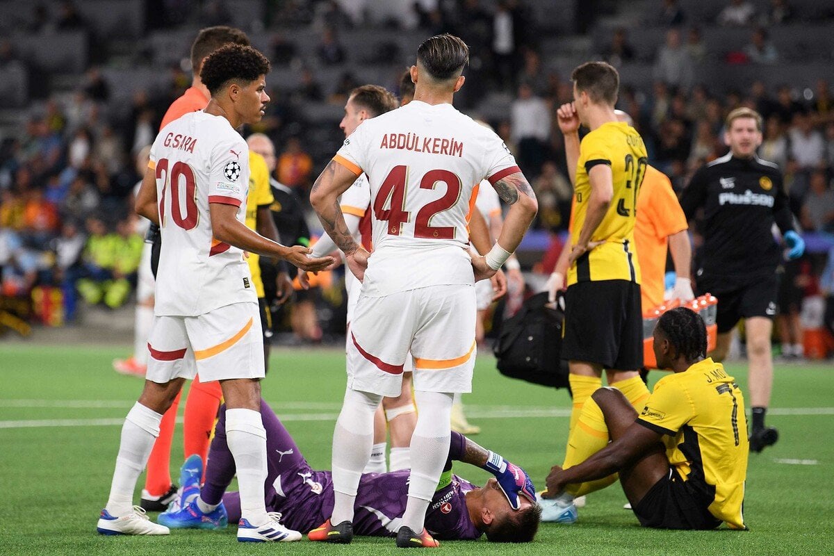 Galatasaray, Young Boys'a Konuk Oldu