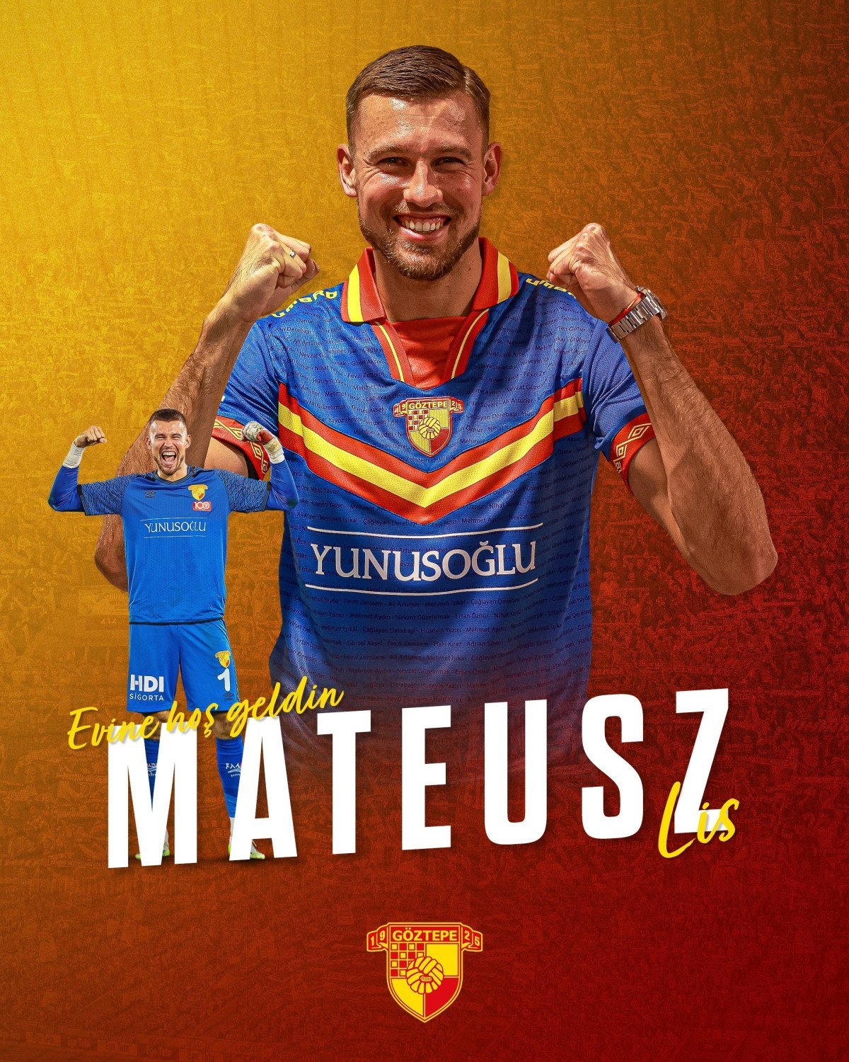 Göztepe, Mateusz Lis ile Anlaştı