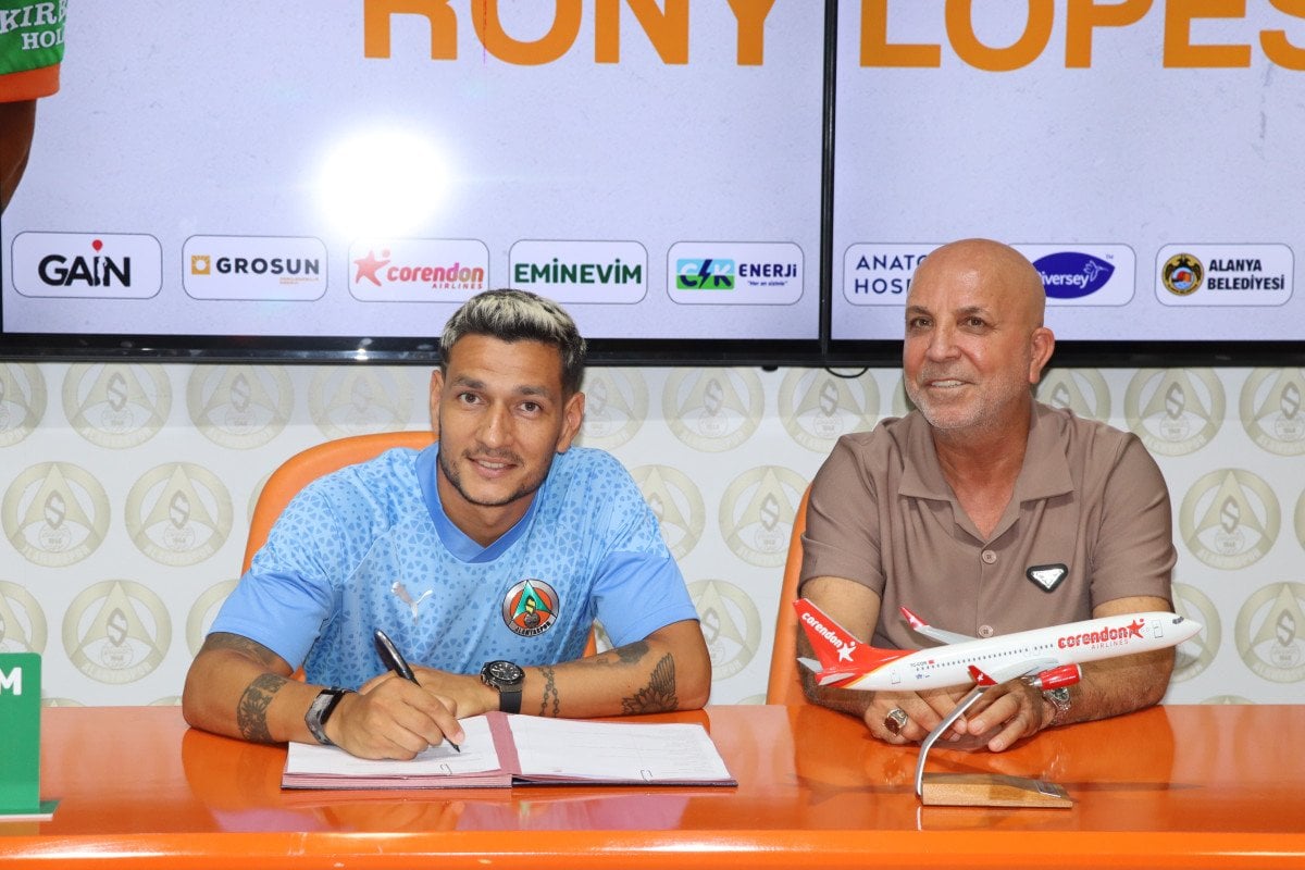 İHA Alanyaspor, Rony Lopes ile İki Yıllık Anlaşma Sağladı