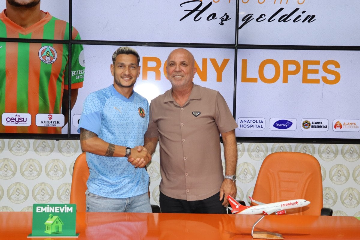 İHA Alanyaspor, Rony Lopes ile İki Yıllık Anlaşma Sağladı