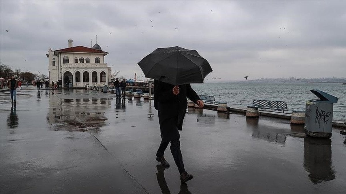 İstanbul İçin Sağanak Yağış Uyarısı