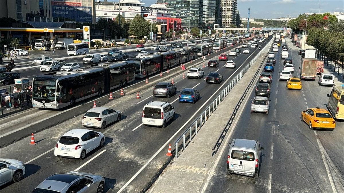 İstanbul'da Beyaz Yol Çalışması Başladı