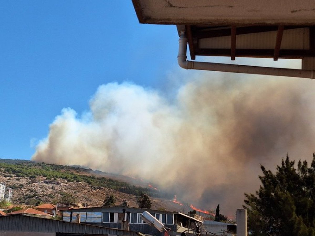 İzmir Karşıyaka'da Orman Yangınına Müdahale