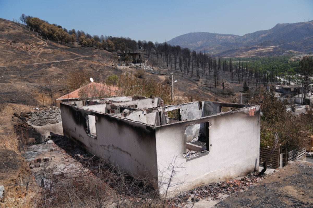 İzmir'deki Yangın Sonrası Zarar Tespit Çalışmaları