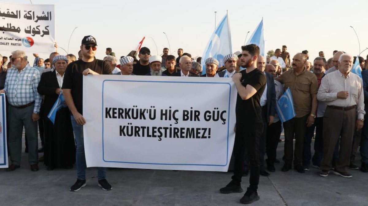 Kerkük'te Türkmen Protestosu: Hak Talepleri ve Destekler