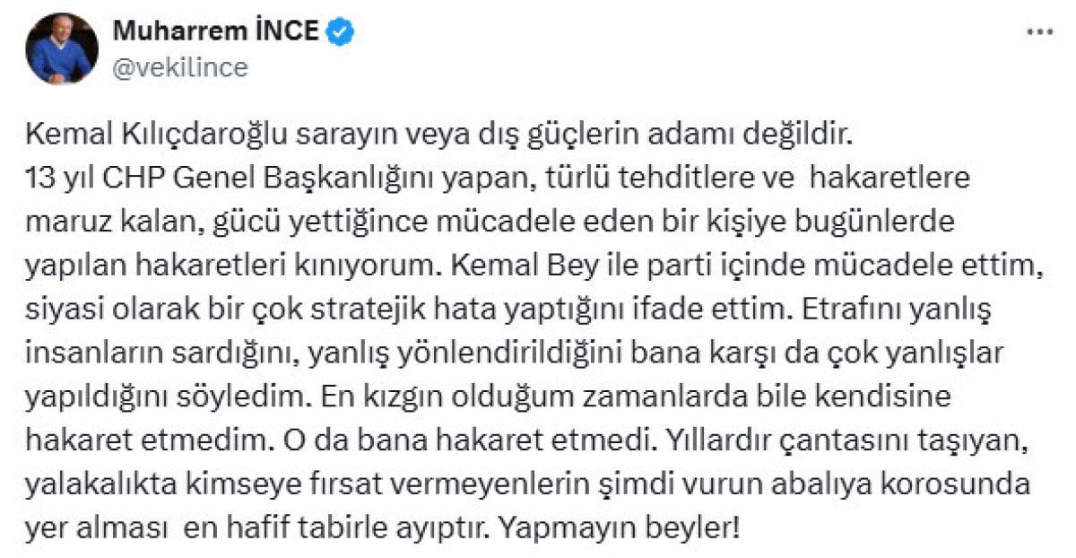 CHP Eski Genel Başkanı Kemal Kılıçdaroğlu ile Gazeteci Fatih Altaylı Arasındaki Tartışma Devam Ediyor