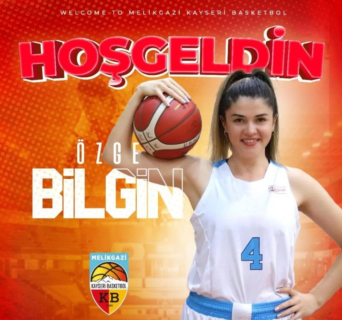 Melikgazi Kayseri Basketbol'da Yeni Transfer: Özge Bilgin