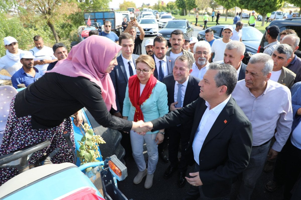 Özgür Özel Gaziantep'te Çiftçilerle Buluştu