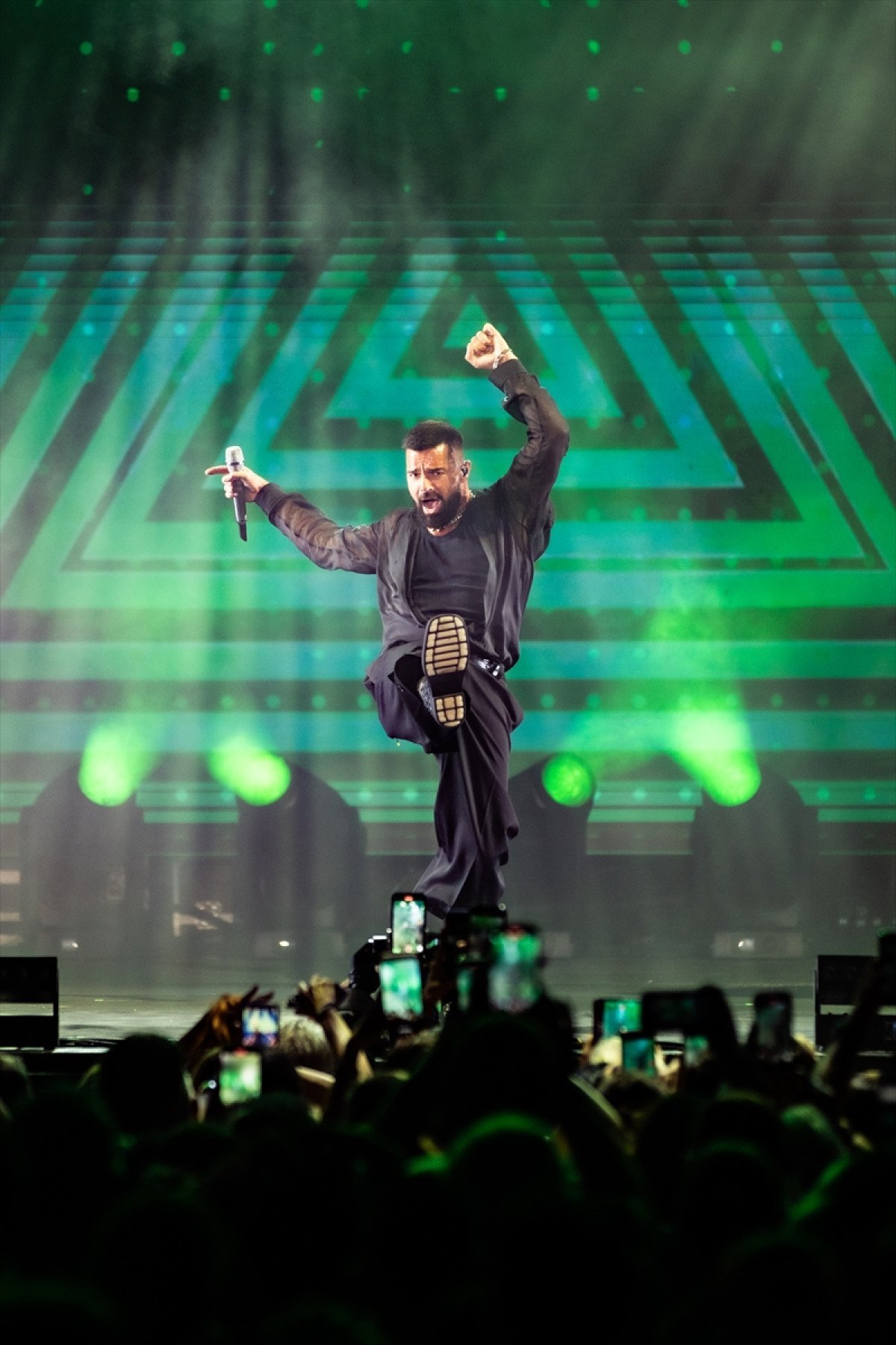 Ricky Martin Belek'te Konser Verdi