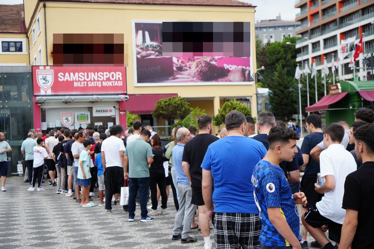 Samsunspor - Beşiktaş Maçı İçin Taraftar Heyecanı