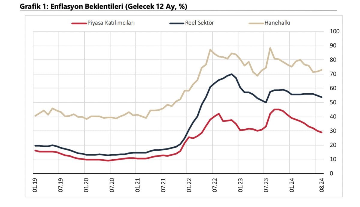 TCMB Sektörel Enflasyon Beklentilerini Açıkladı