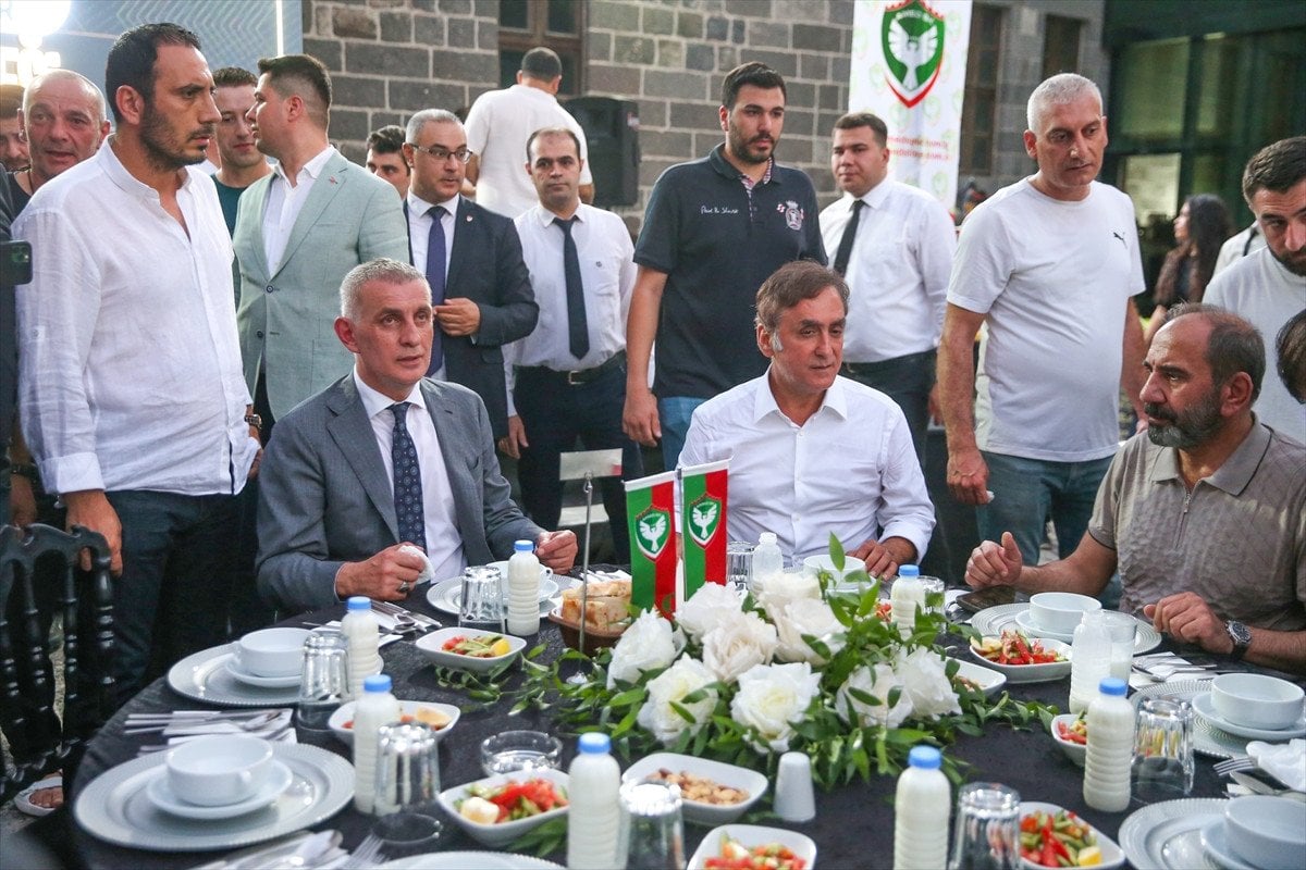 TFF Başkanı İbrahim Hacıosmanoğlu Diyarbakır'da