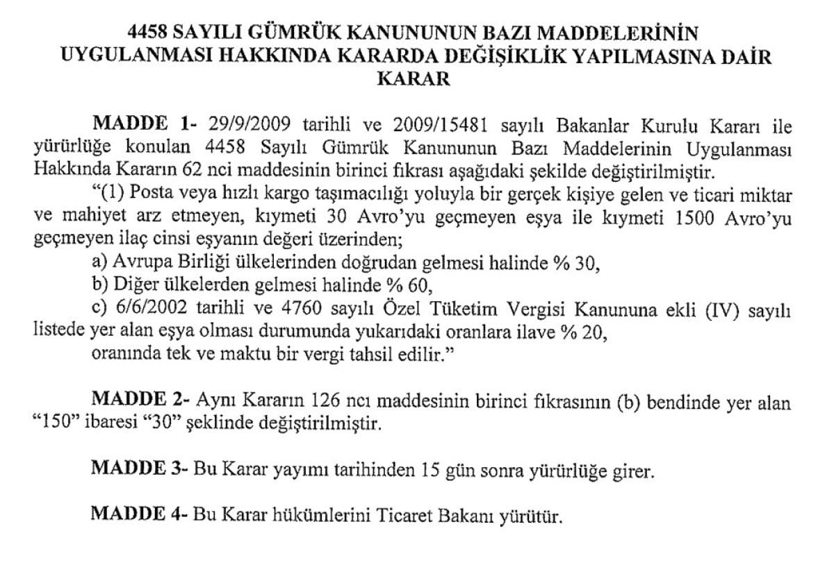 Ticaret Bakanı'nın E-Ticaret Düzenlemeleri: Vergi Oranları ve Gümrük Muafiyetleri