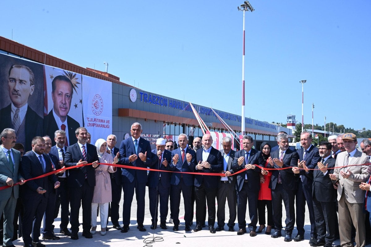 Trabzon Havalimanı Yeni Hizmet Binaları ve Bağlantı Yolu Açılışı