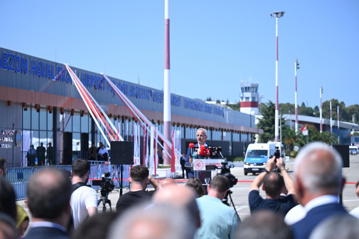 Trabzon Havalimanı Yeni Hizmet Binaları ve Bağlantı Yolu Açılışı