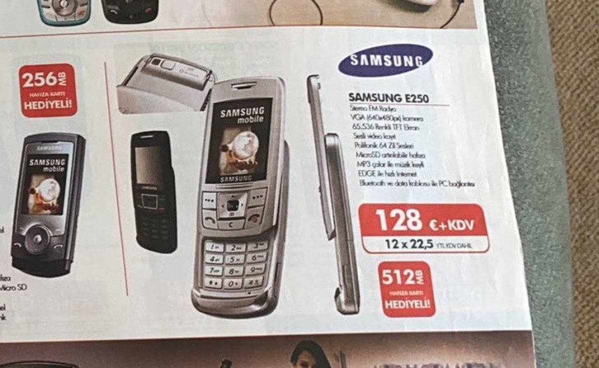 Unutulan Efsane: Samsung E250