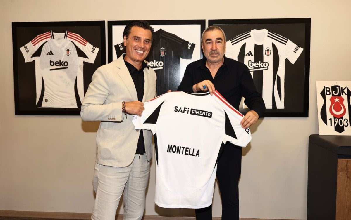 Vincenzo Montella Beşiktaş Antrenmanını Ziyaret Etti