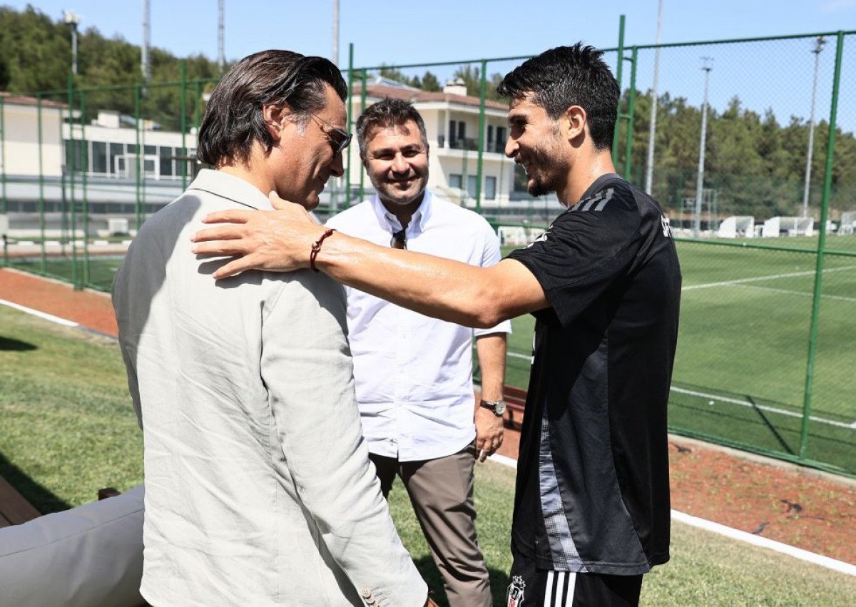 Vincenzo Montella Beşiktaş Antrenmanını Ziyaret Etti