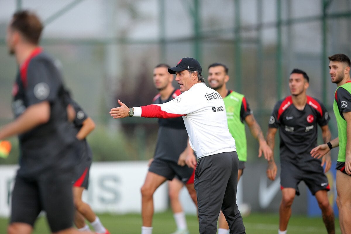 A Milli Futbol Takımı'nın Galler Maçı Hazırlıkları